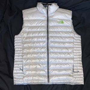 Mens north face vest like new
